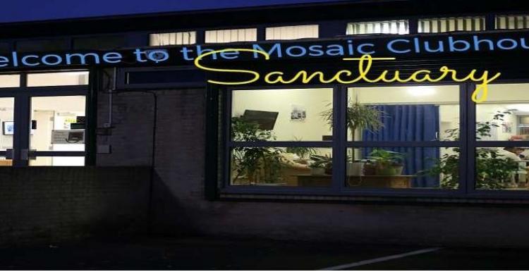 Healthwatch Lambeth mosaic clubhouse sanctuary